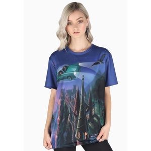 EUC M BlackMilk Harry Potter Top